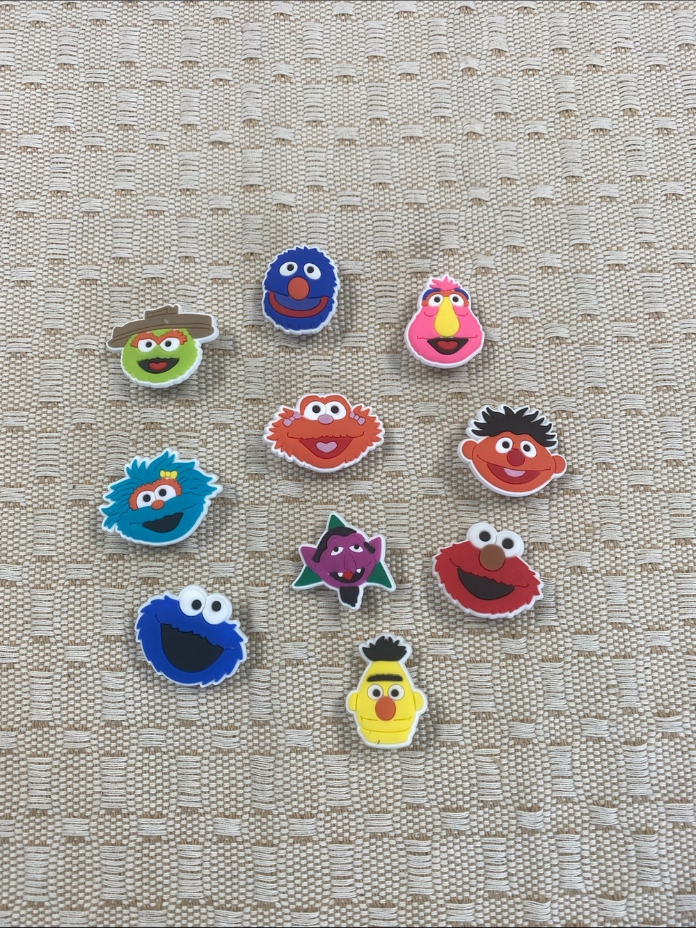 Sesame Street Character Foam Croc accessories, Multicolor Kids